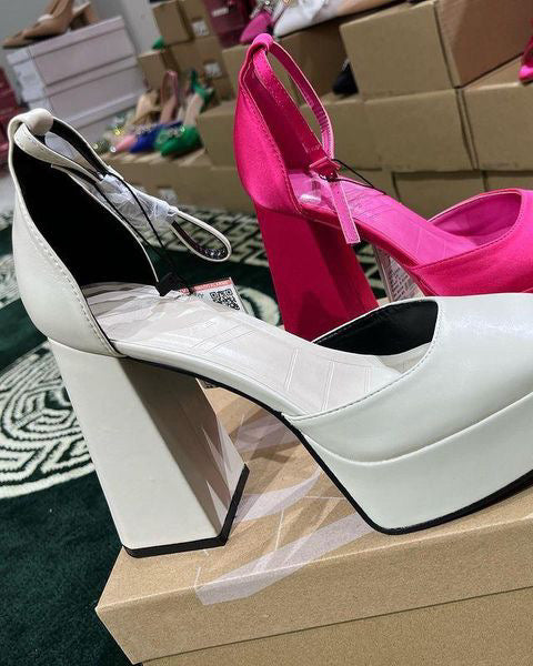 Zara block heel premium