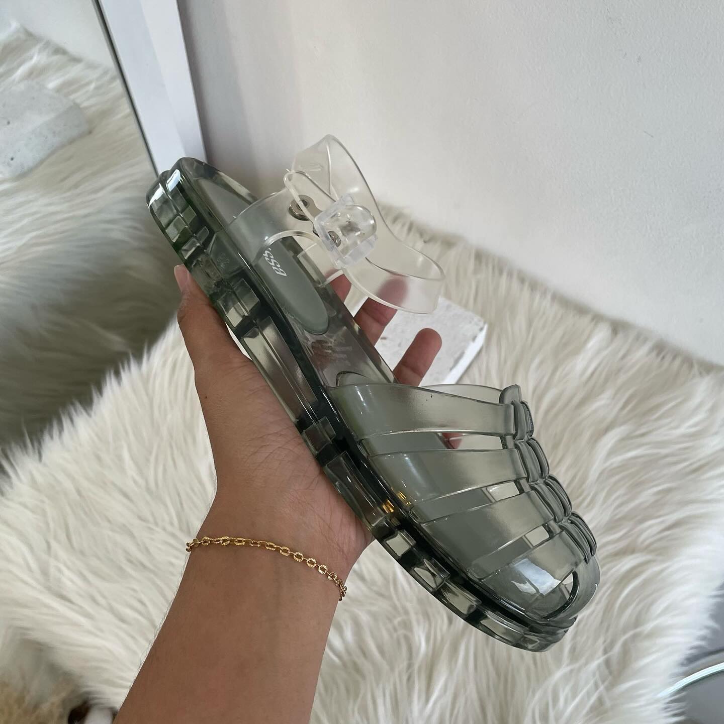 Trendy Jelly Platform Shoes with 2cm Insole – 90s-Inspired Melissa Obsessed Sandals