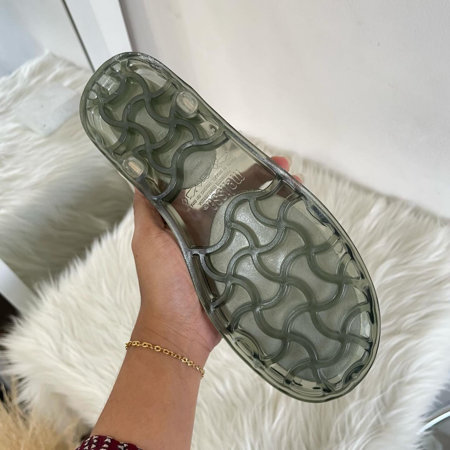 Trendy Jelly Platform Shoes with 2cm Insole – 90s-Inspired Melissa Obsessed Sandals
