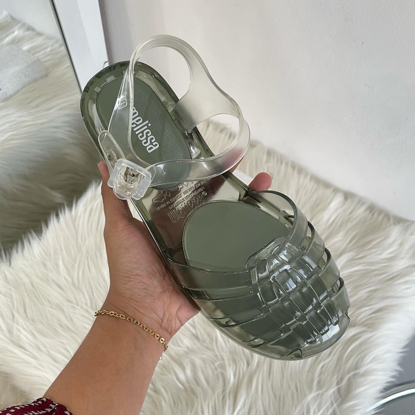Trendy Jelly Platform Shoes with 2cm Insole – 90s-Inspired Melissa Obsessed Sandals