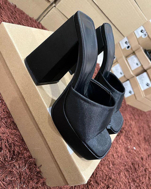 Zara Block Heel