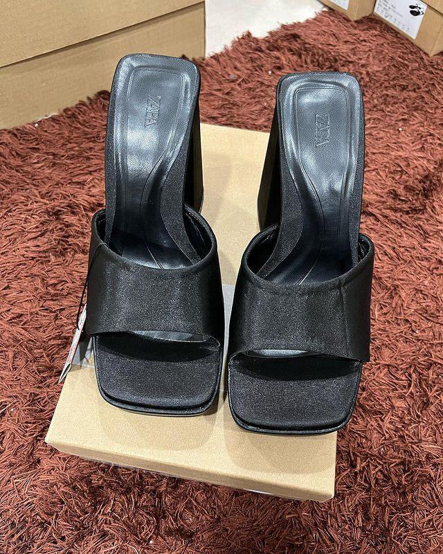 Zara Block Heel