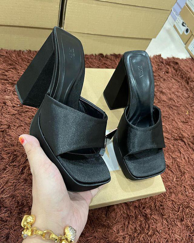 Zara Block Heel
