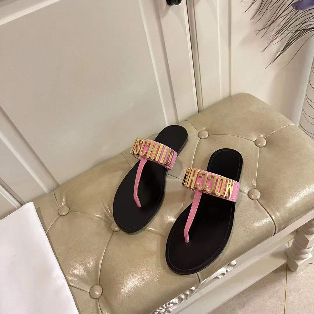 Beach Flat Luxury Designer Summer Slides