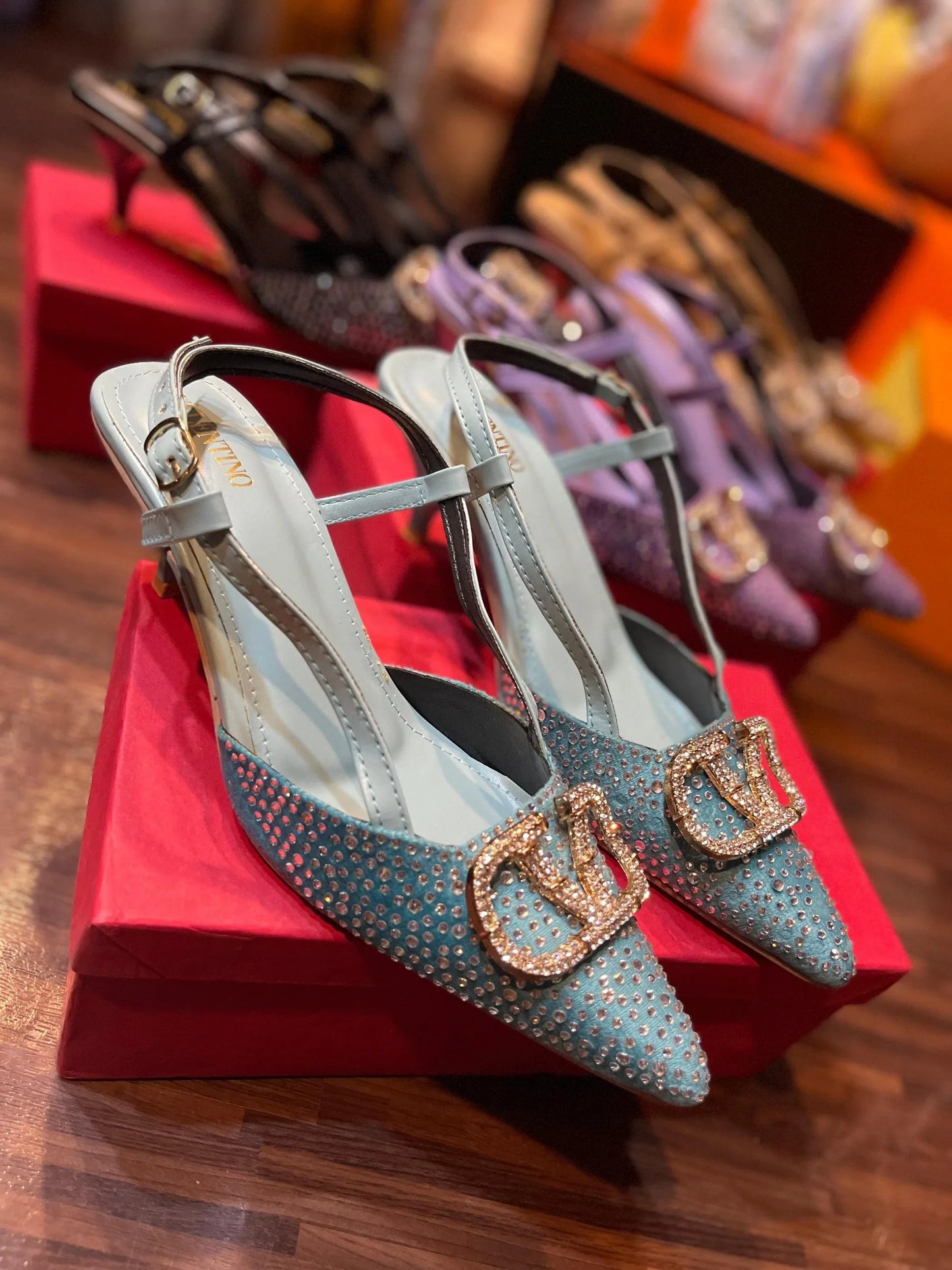 Valentin0 Stone Heel