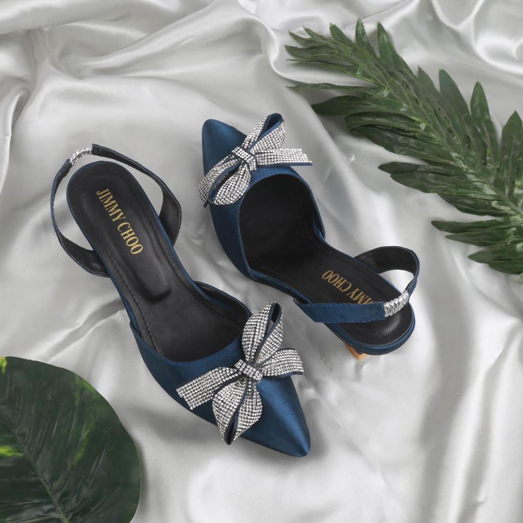 Bow Kitten Heel