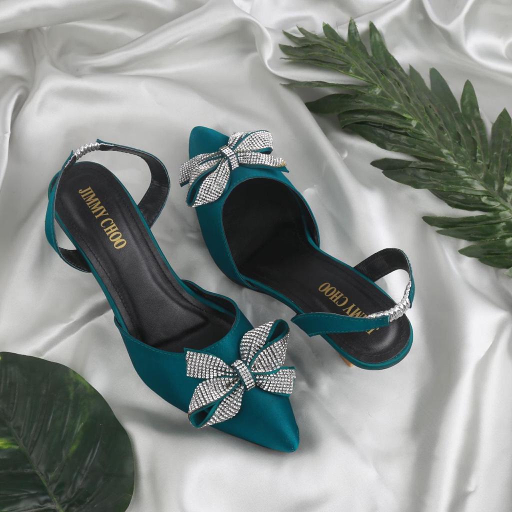 Bow Kitten Heel