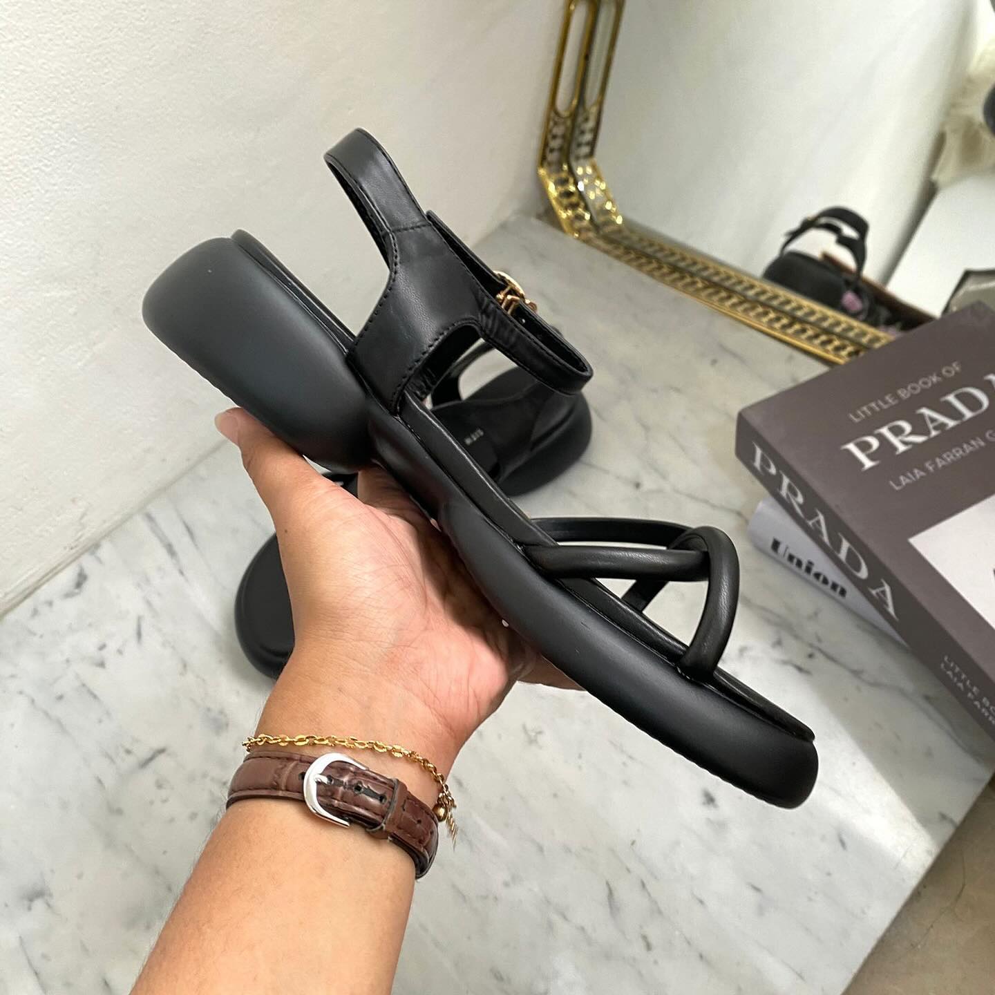 Charles & Keith Straps Comfy Foam Sole Sandals
