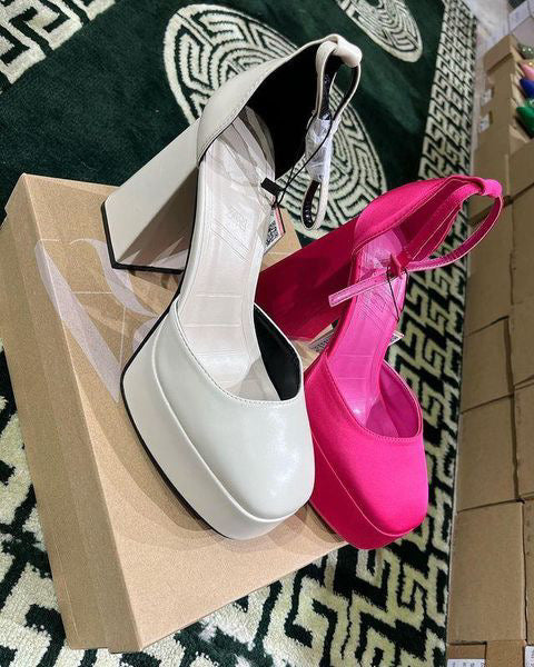 Zara block heel premium