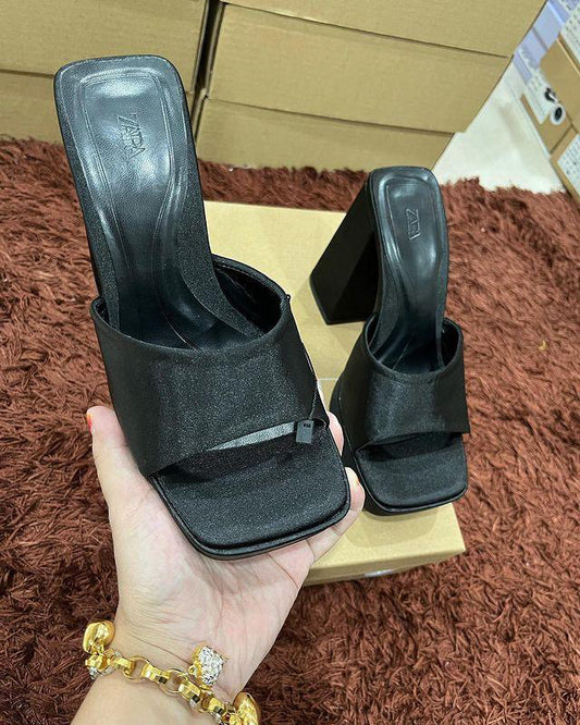 Zara Block Heel