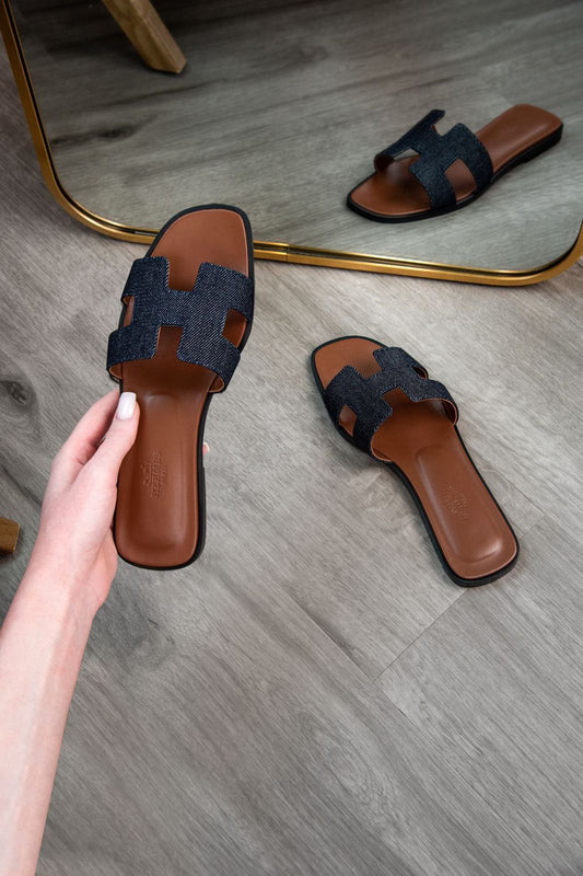 HS Denim Flat