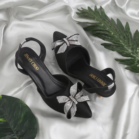 Bow Kitten Heel
